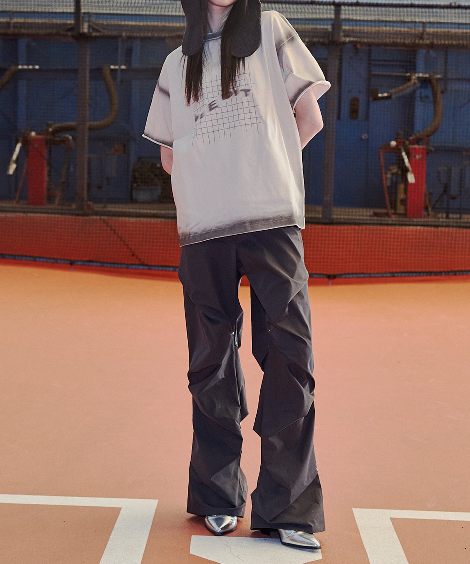 渐变 Bleach Melt Logo 长袖 T 恤 (蓝色)