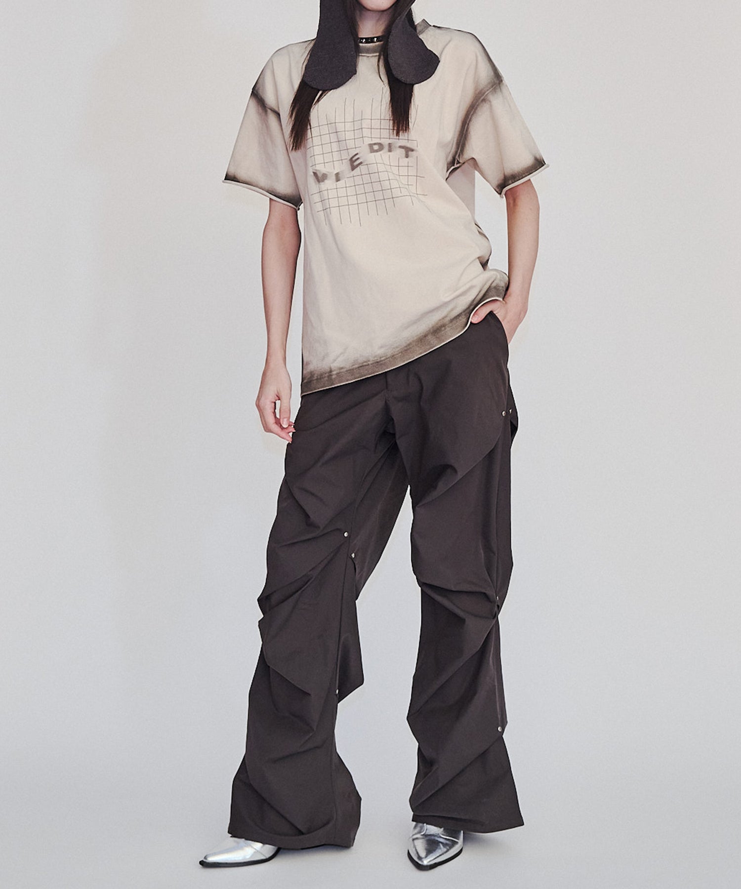 Random tack slacks (Gray)
