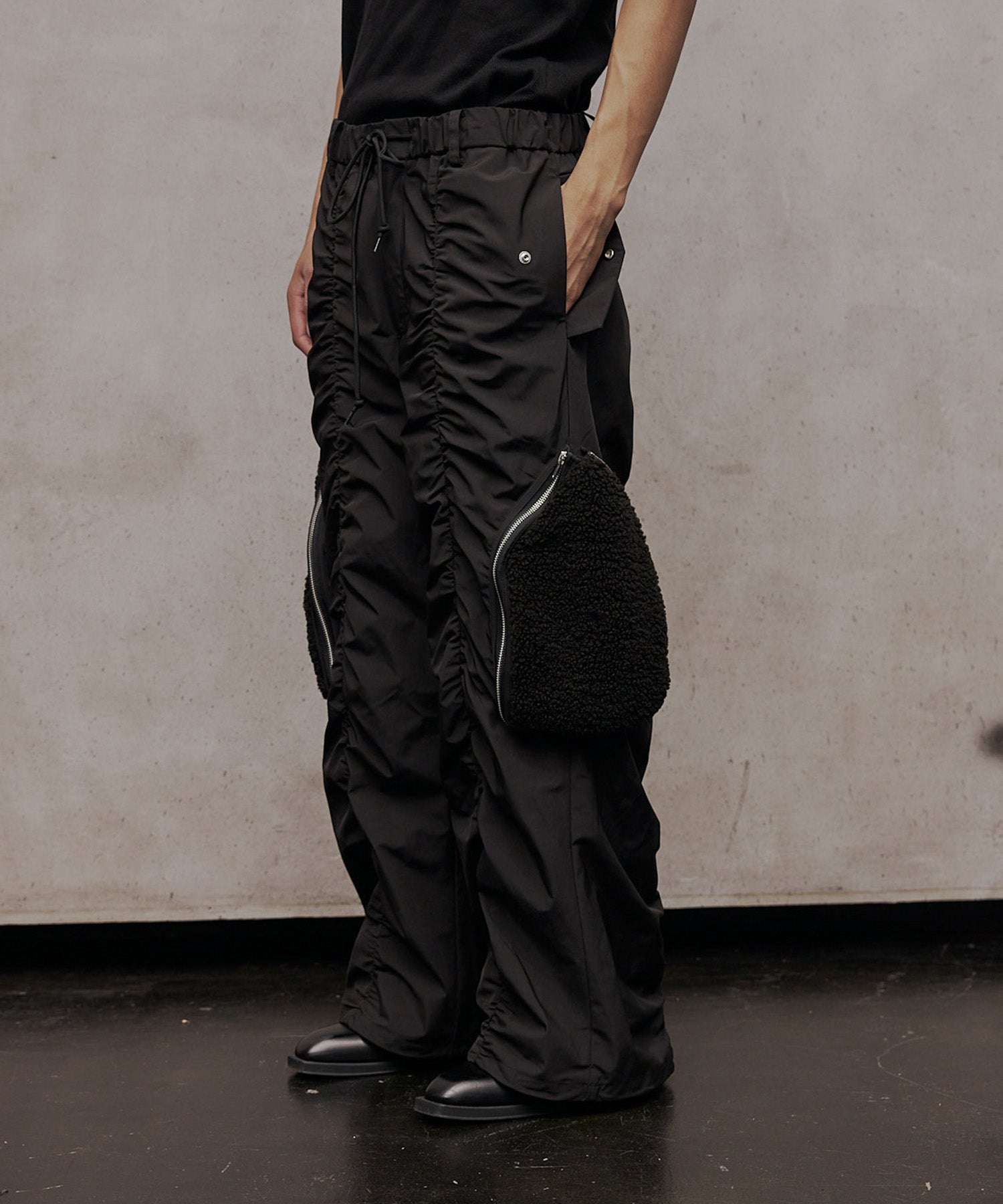 Boa 组合缩褶工装裤