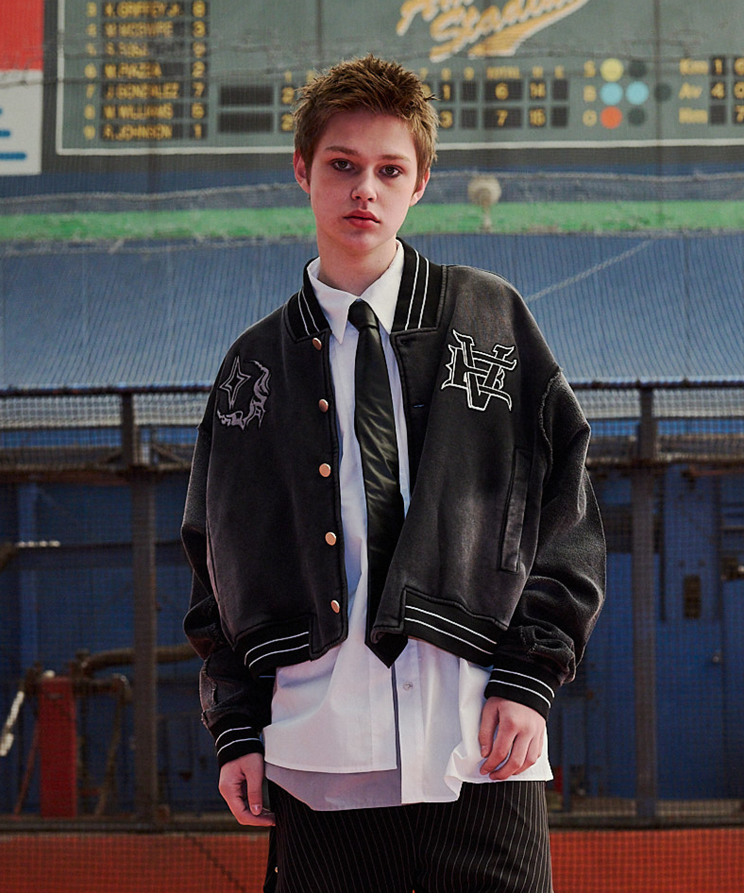 渐变 Bleach Melt Logo 长袖 T 恤 (蓝色)