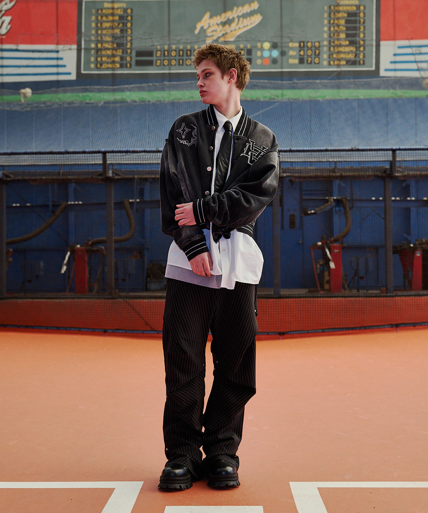 渐变 Bleach Melt Logo 长袖 T 恤 (蓝色)