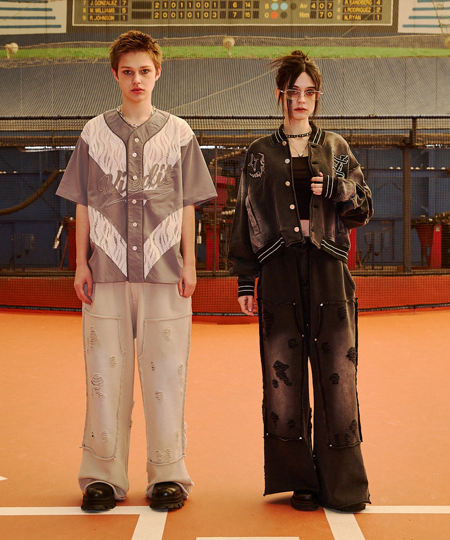 渐变 Bleach Melt Logo 长袖 T 恤 (蓝色)