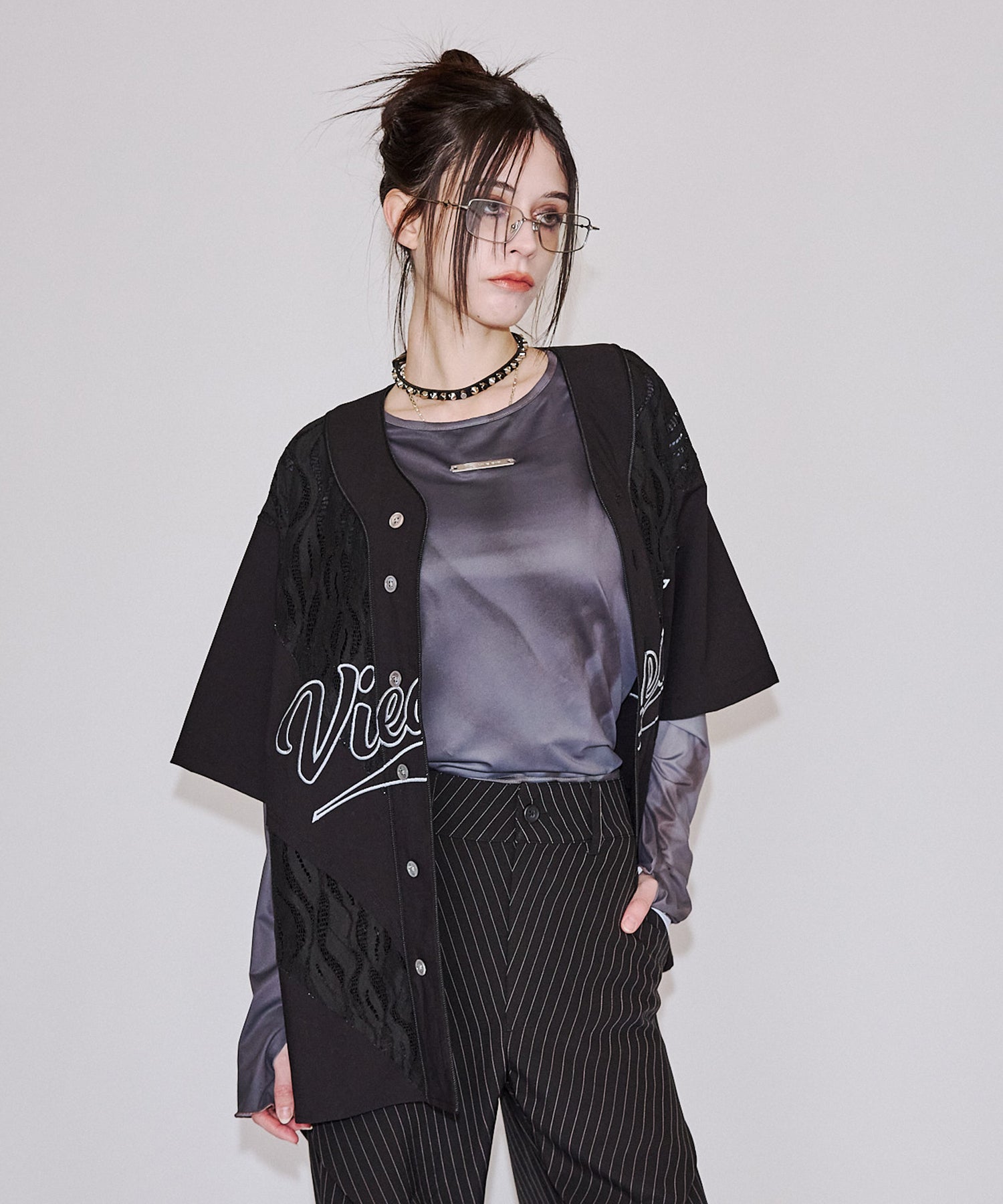 渐变 Bleach Melt Logo 长袖 T 恤 (蓝色)