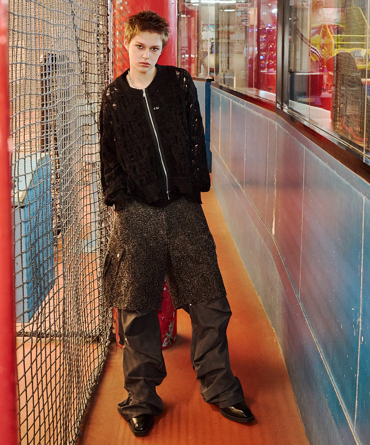 渐变 Bleach Melt Logo 长袖 T 恤 (蓝色)