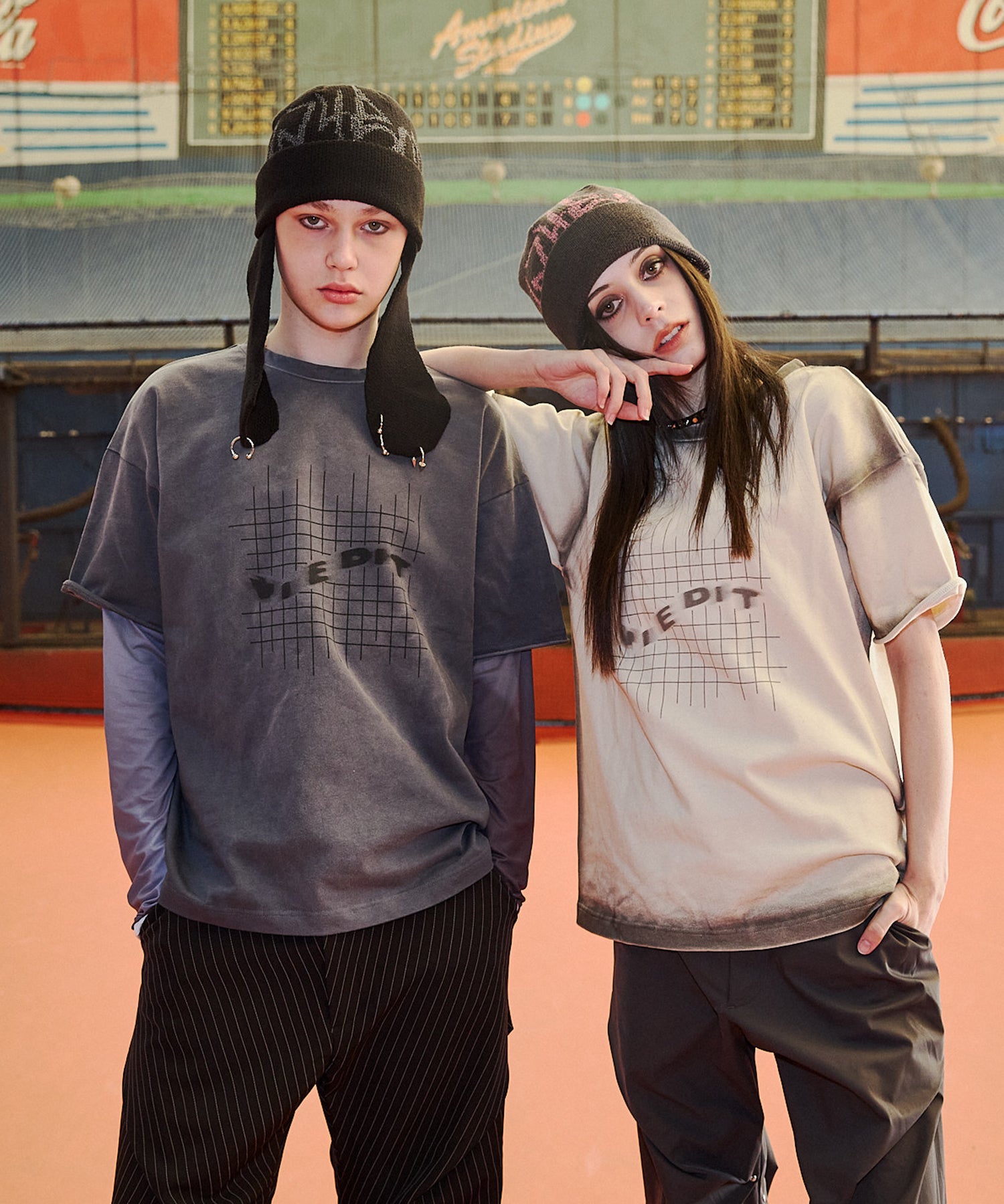 渐变 Bleach Melt Logo 长袖 T 恤 (蓝色)