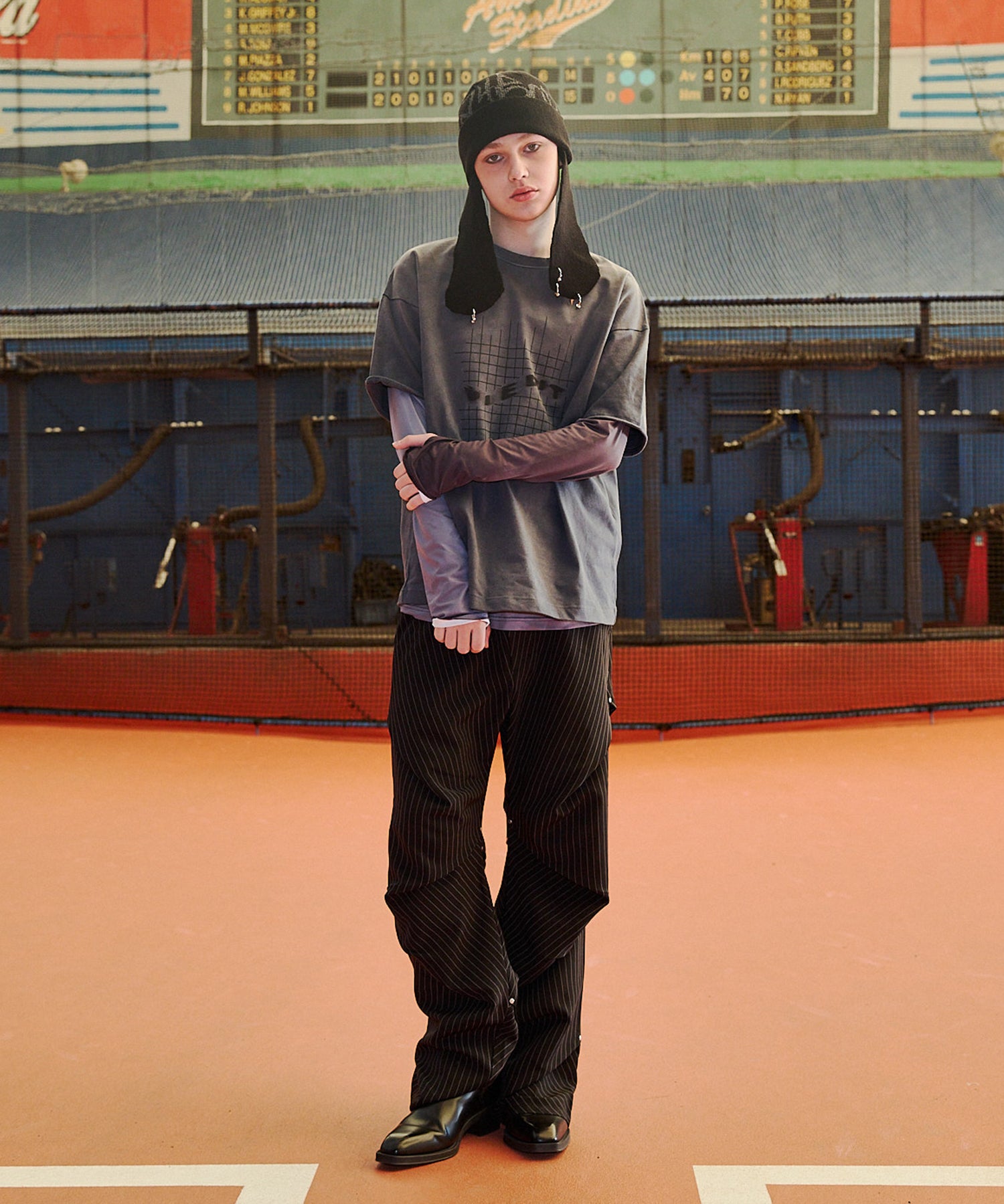 Random tack slacks (Black Stripe)