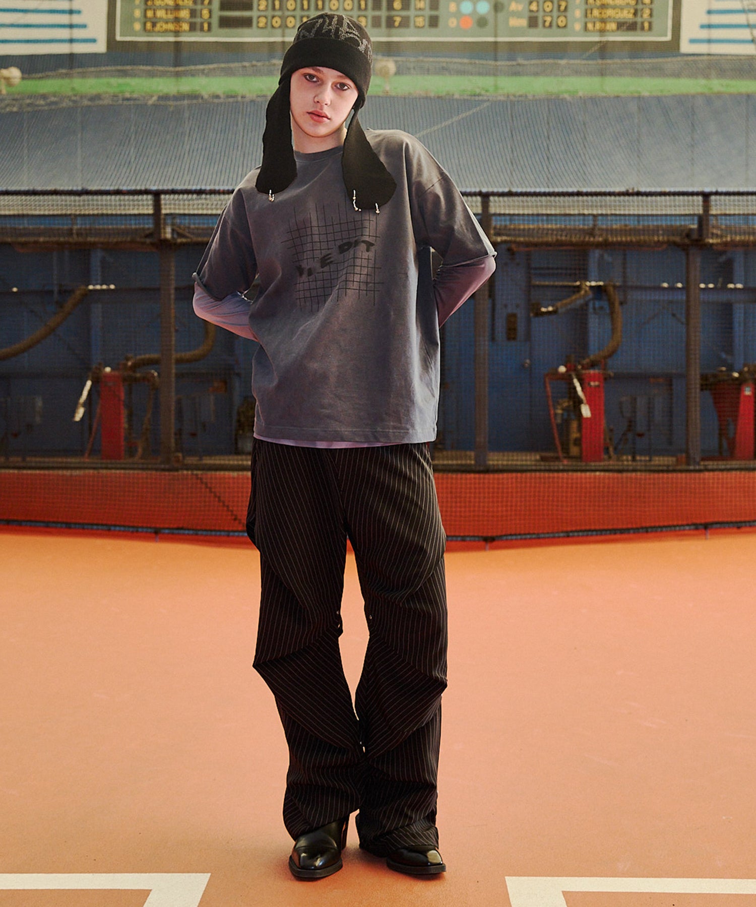 渐变 Bleach Melt Logo 长袖 T 恤 (蓝色)