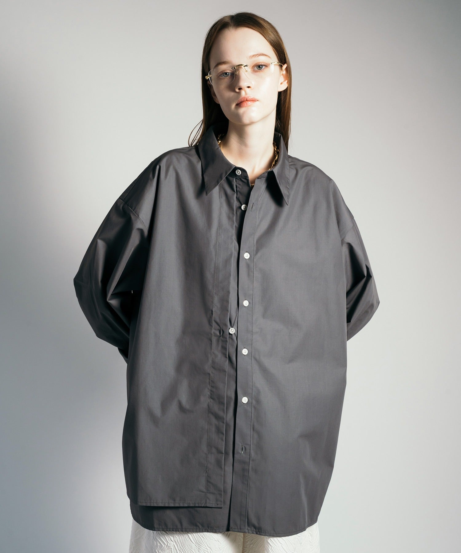 渐变 Bleach Melt Logo 长袖 T 恤 (蓝色)