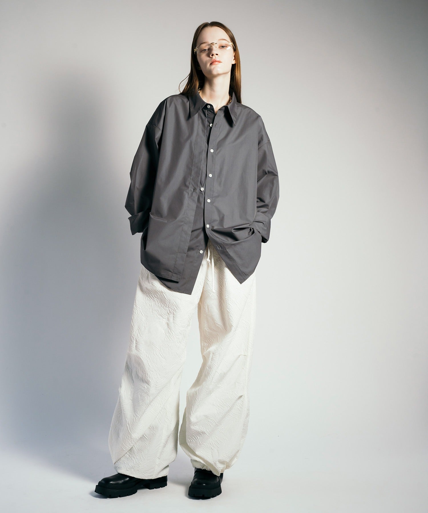 渐变 Bleach Melt Logo 长袖 T 恤 (蓝色)