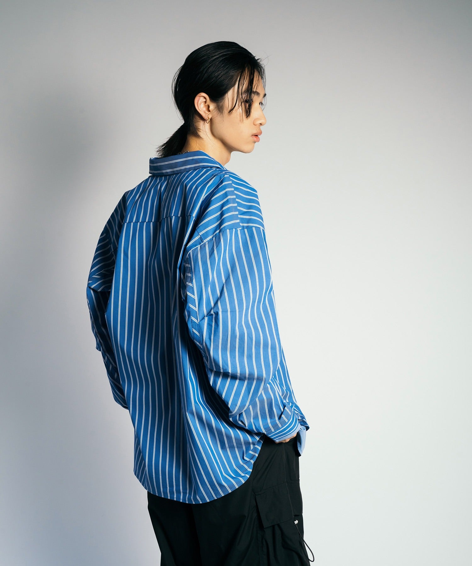 渐变 Bleach Melt Logo 长袖 T 恤 (蓝色)