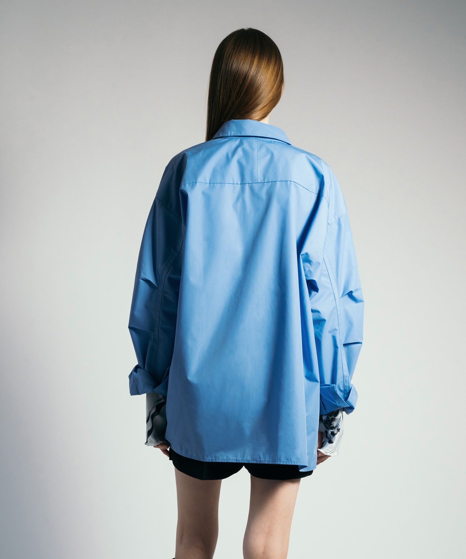 渐变 Bleach Melt Logo 长袖 T 恤 (蓝色)