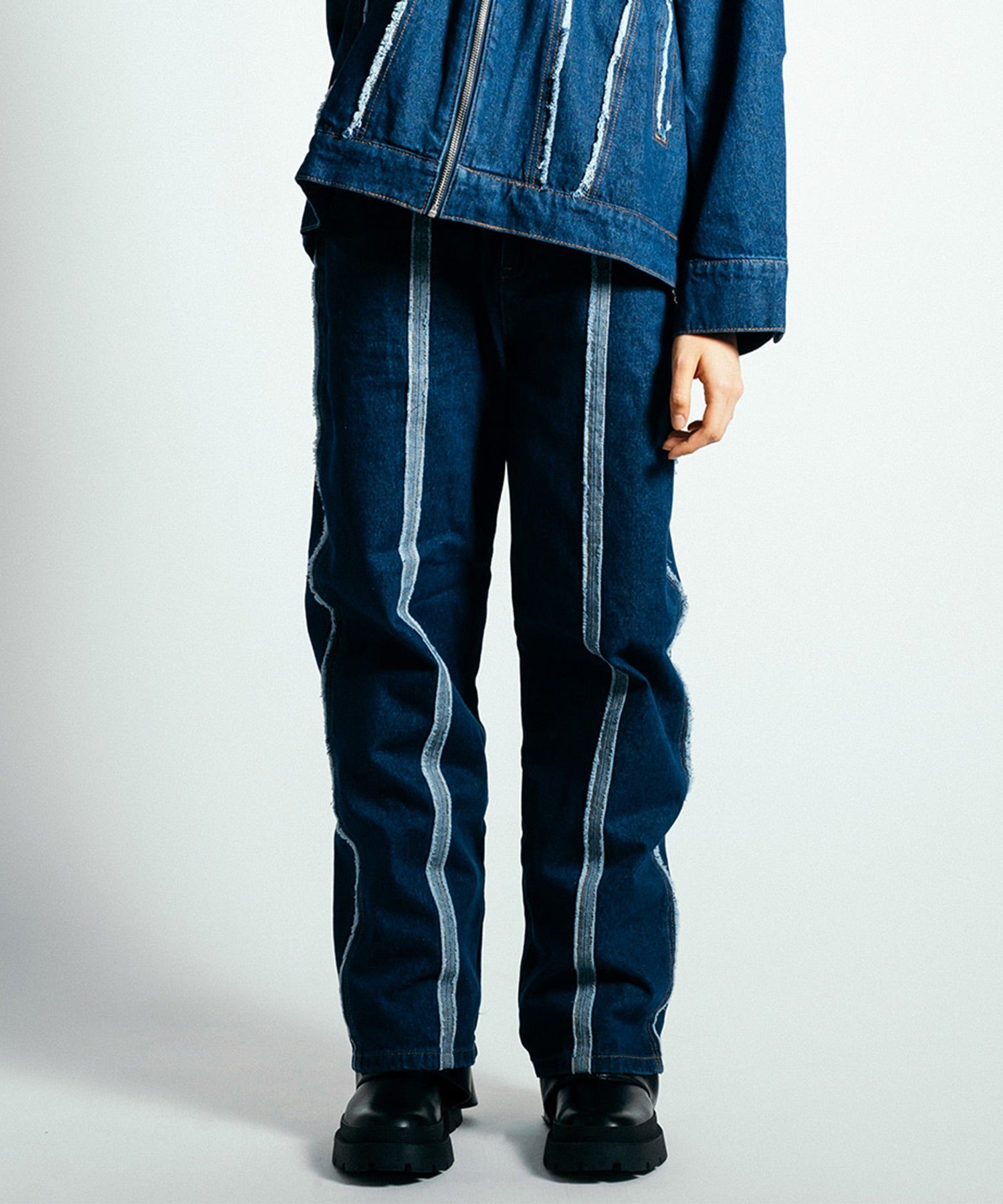 渐变 Bleach Melt Logo 长袖 T 恤 (蓝色)