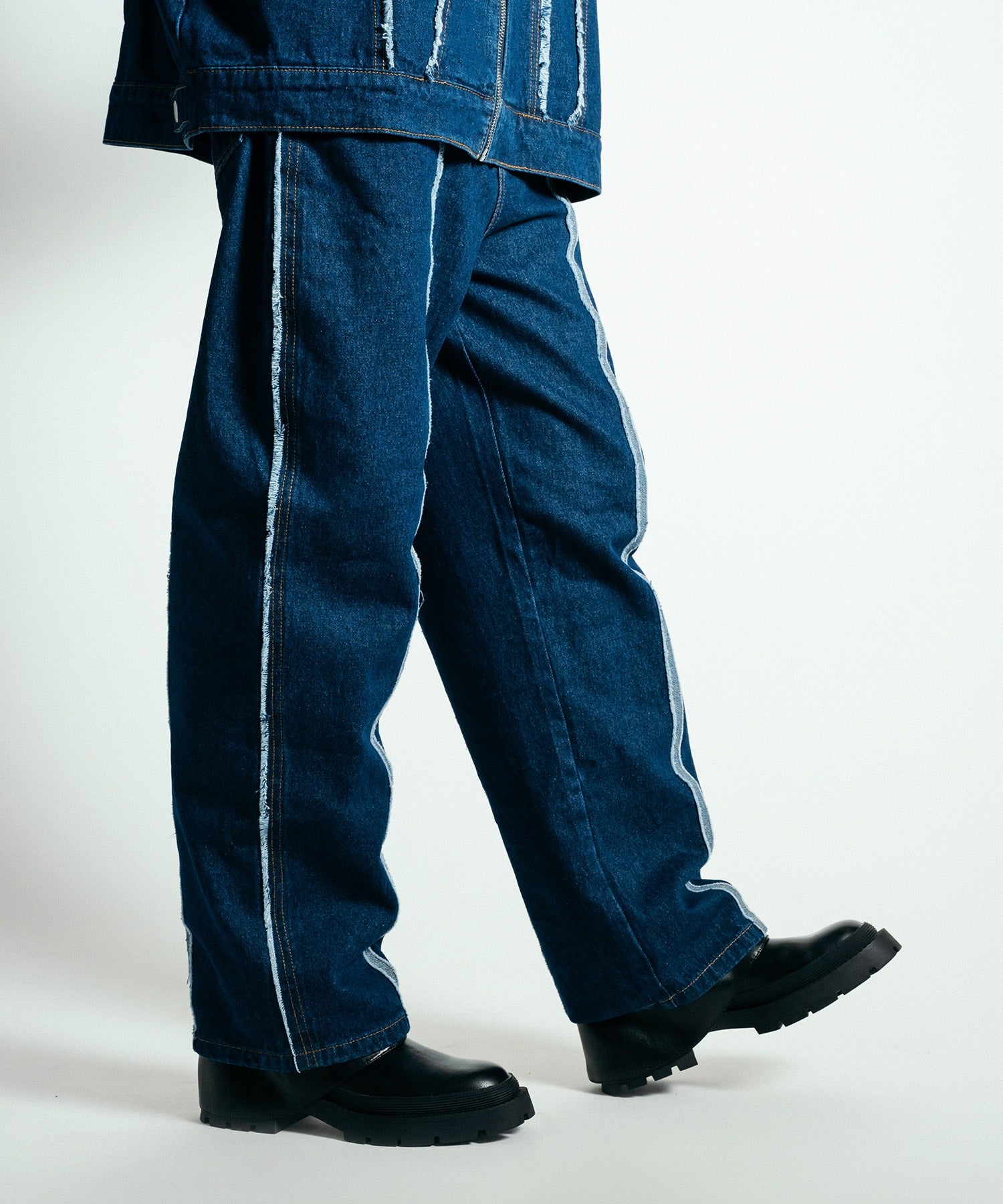 渐变 Bleach Melt Logo 长袖 T 恤 (蓝色)