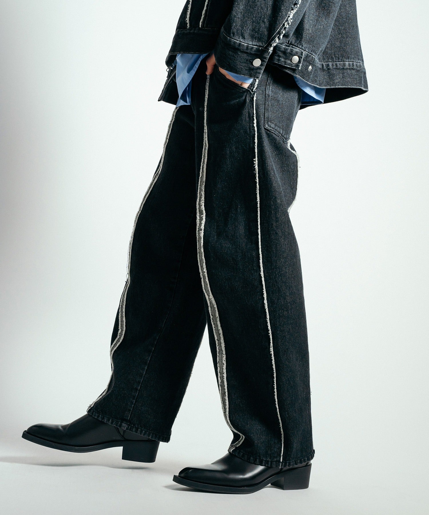 渐变 Bleach Melt Logo 长袖 T 恤 (蓝色)