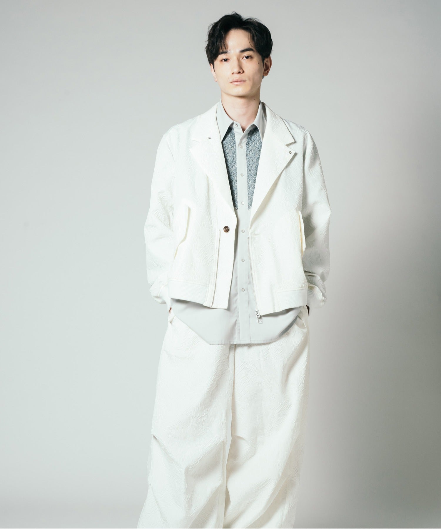 渐变 Bleach Melt Logo 长袖 T 恤 (蓝色)