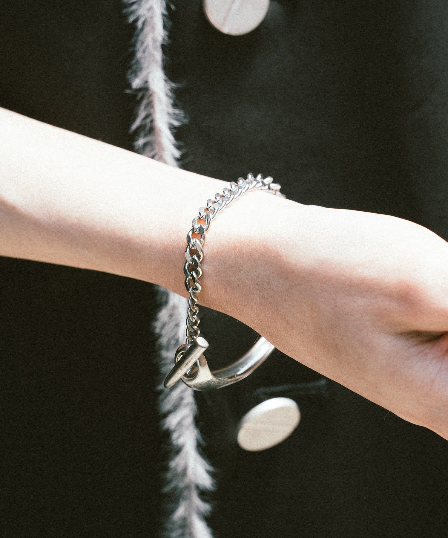 Half Chain Bangle