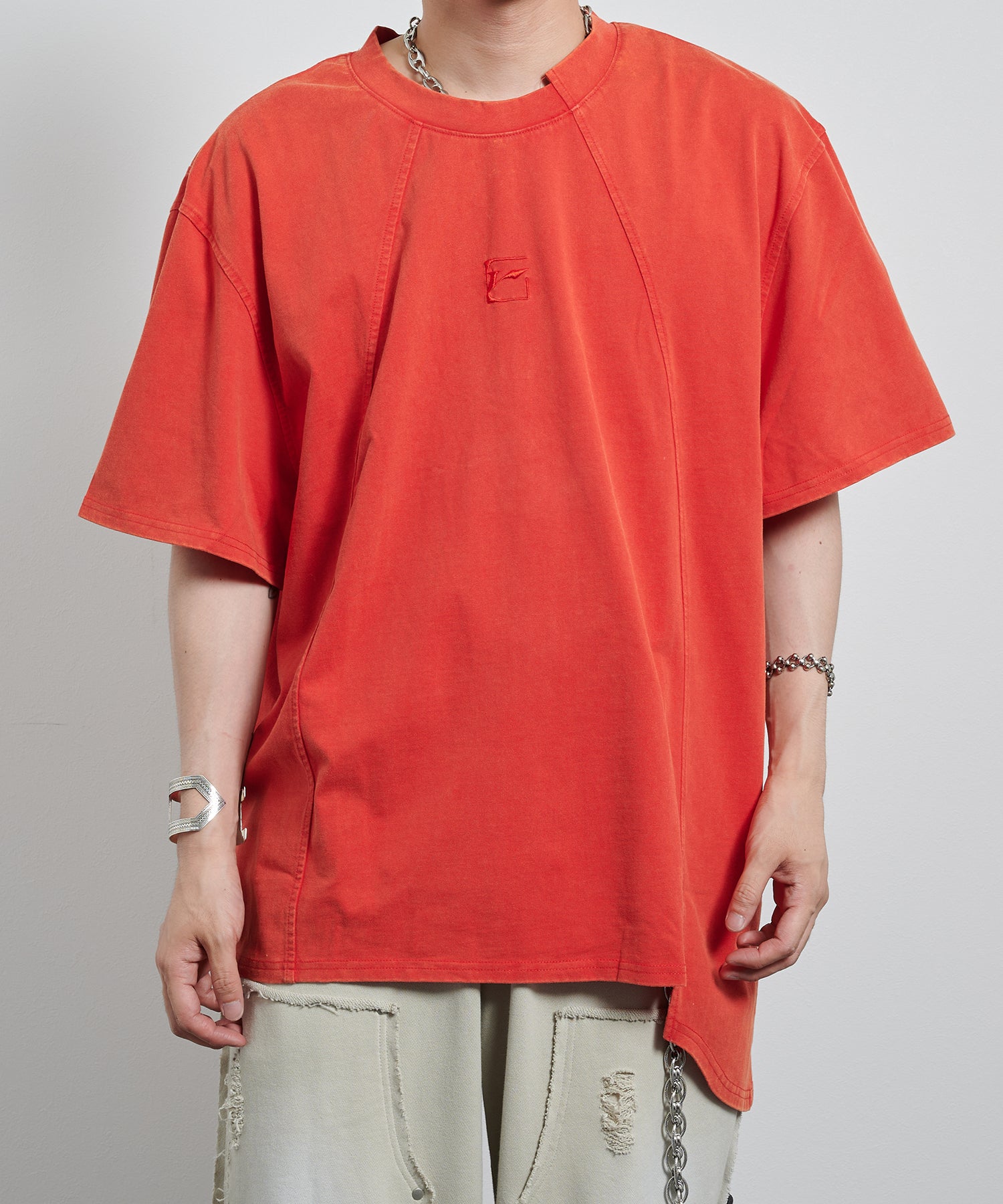 渐变 Bleach Melt Logo 长袖 T 恤 (蓝色)