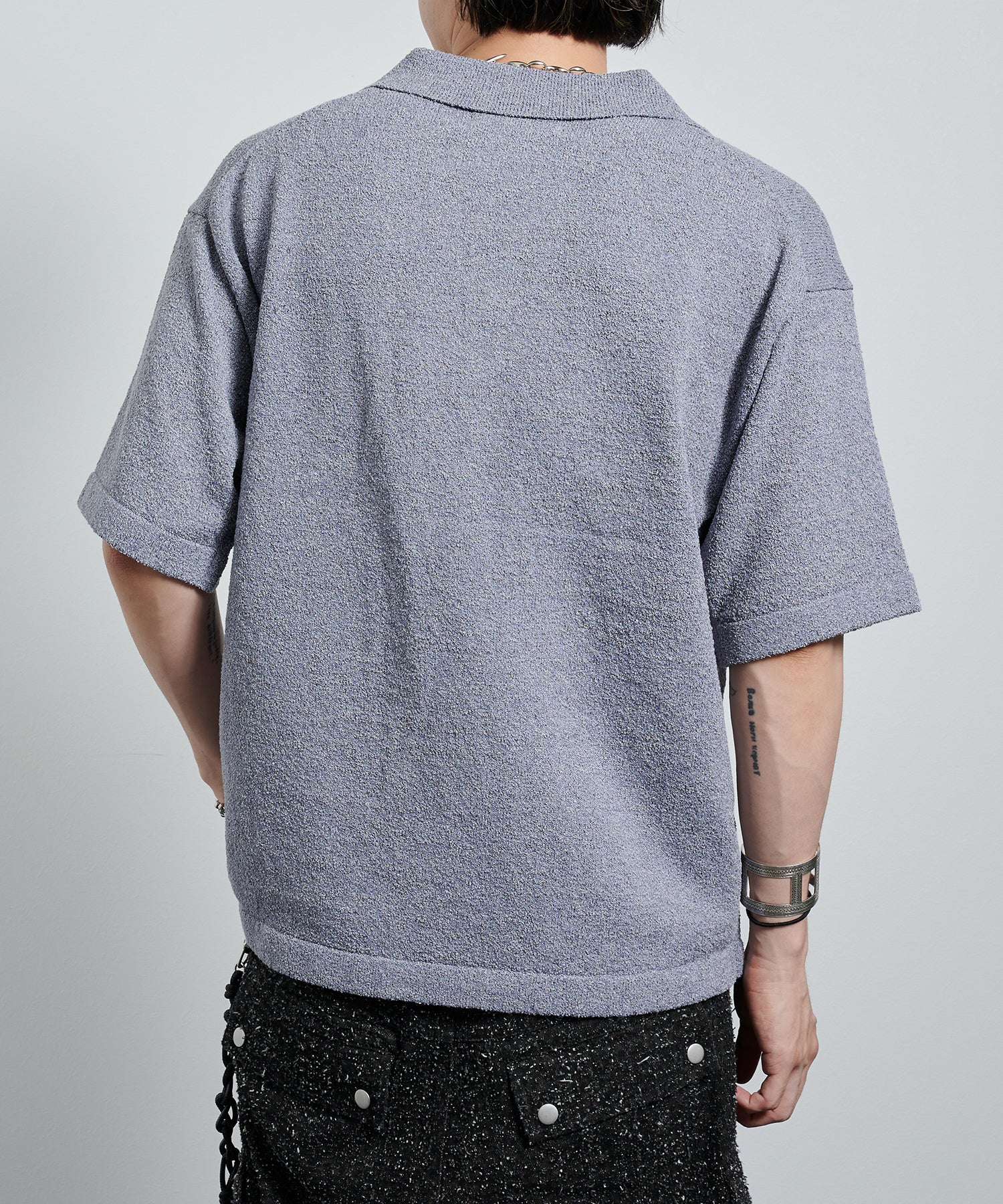 渐变 Bleach Melt Logo 长袖 T 恤 (蓝色)