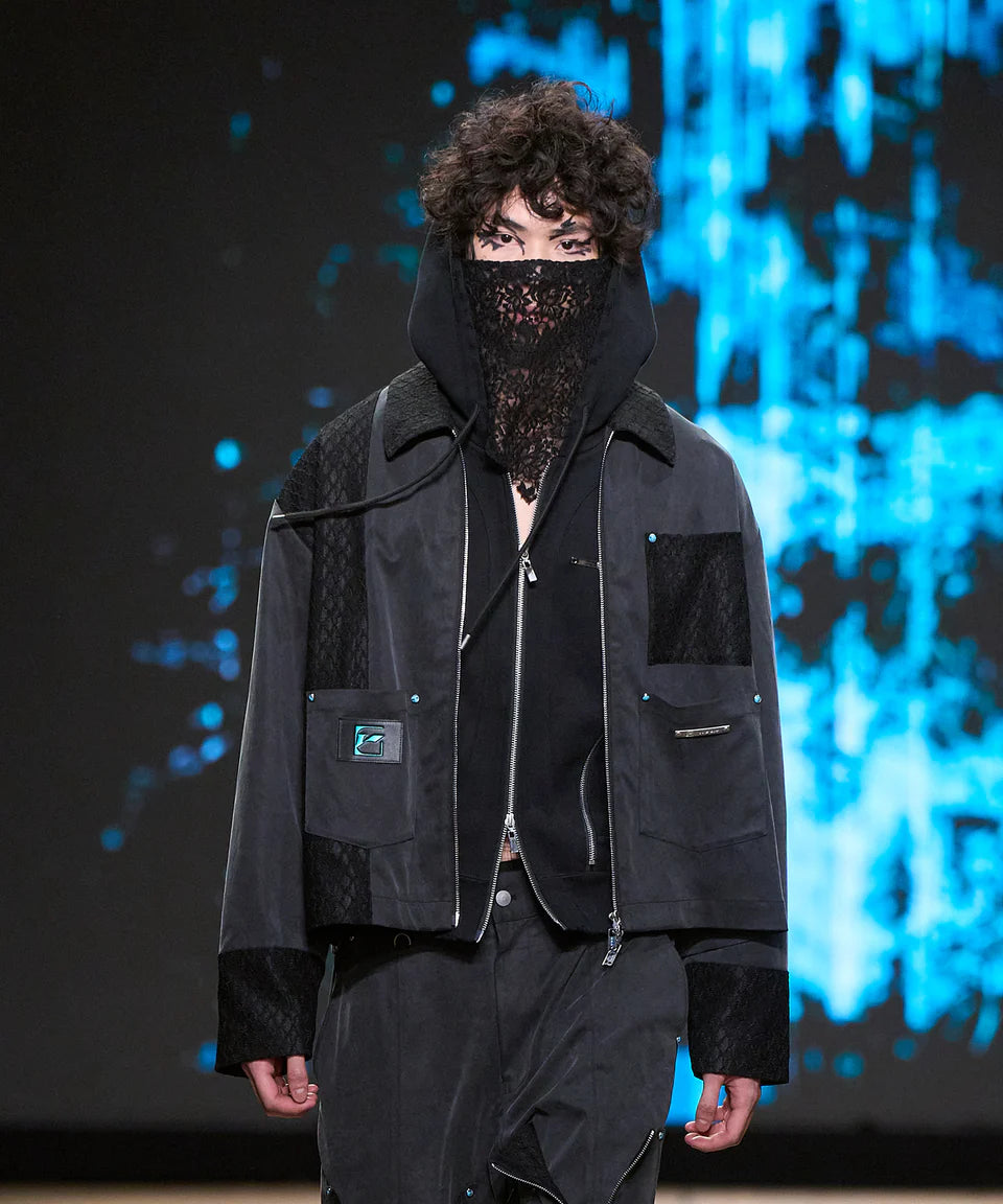 Lace Detroit Jacket (Black)