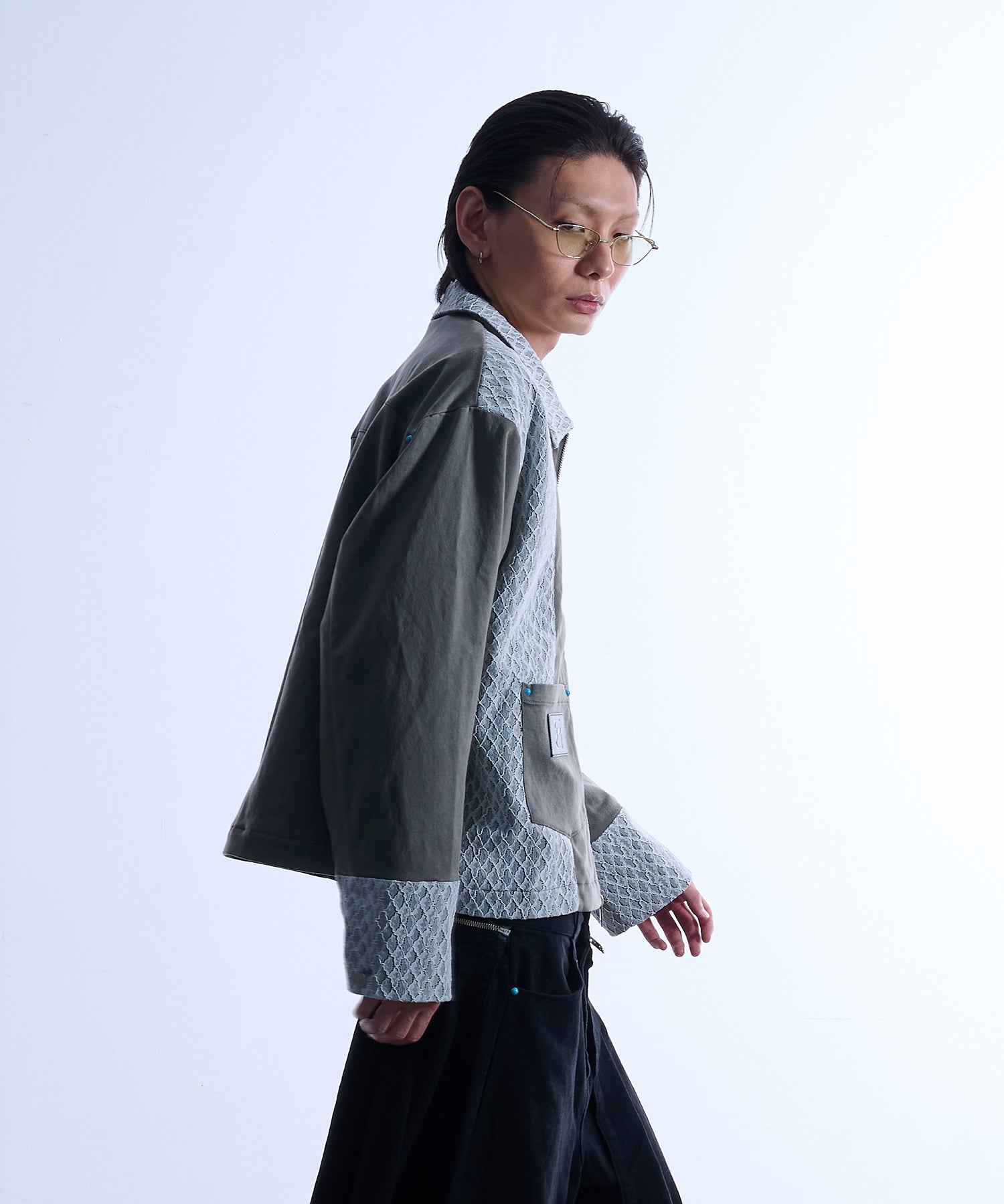 Lace Detroit Jacket (Brown)