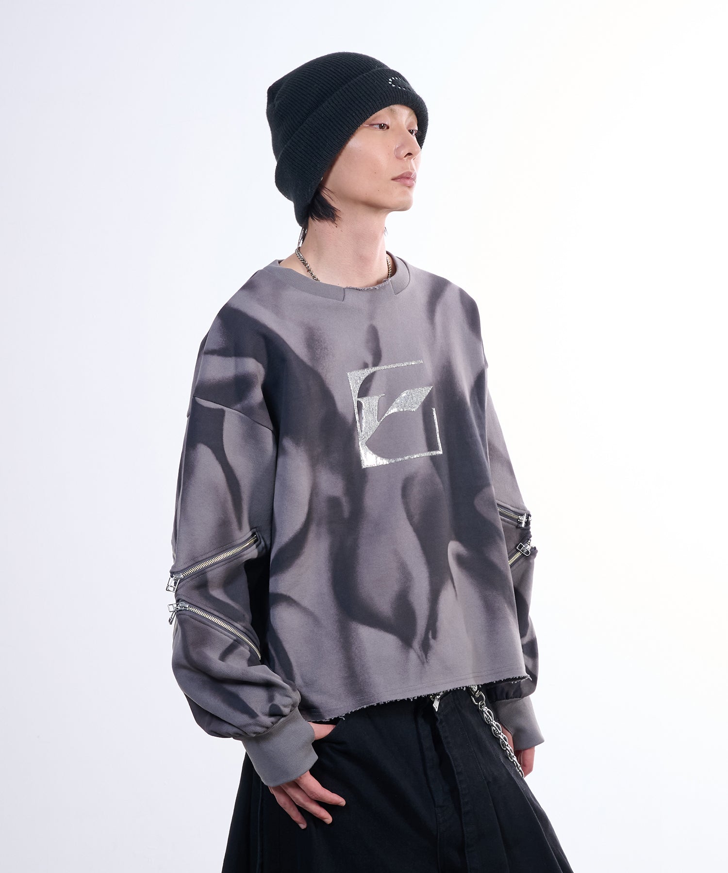 Force Zip Sweatshirt (White)