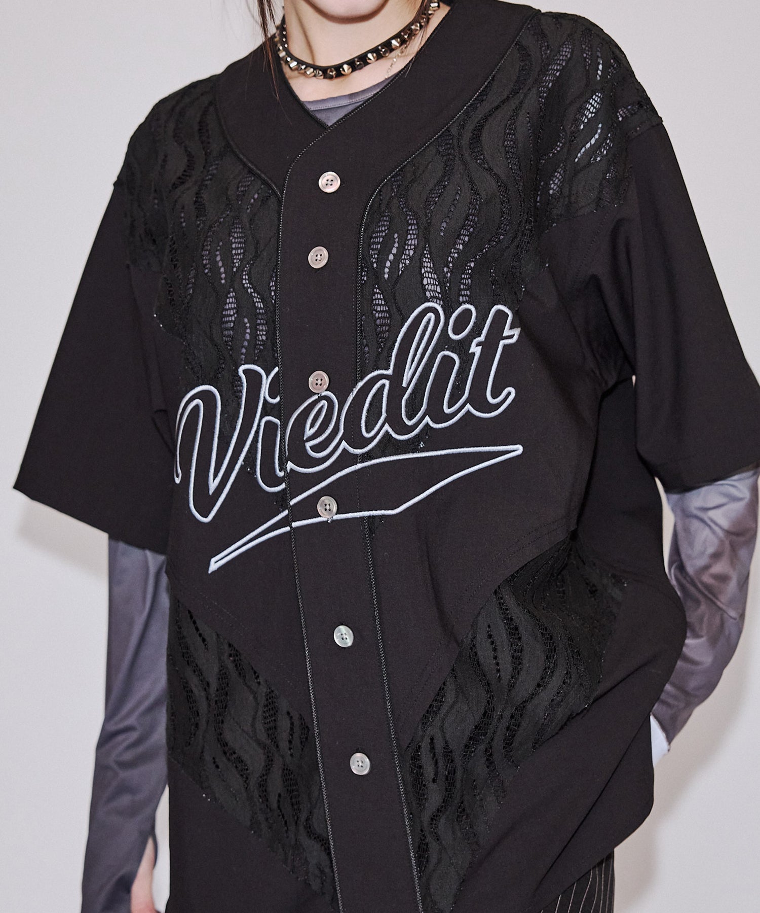 渐变 Bleach Melt Logo 长袖 T 恤 (蓝色)