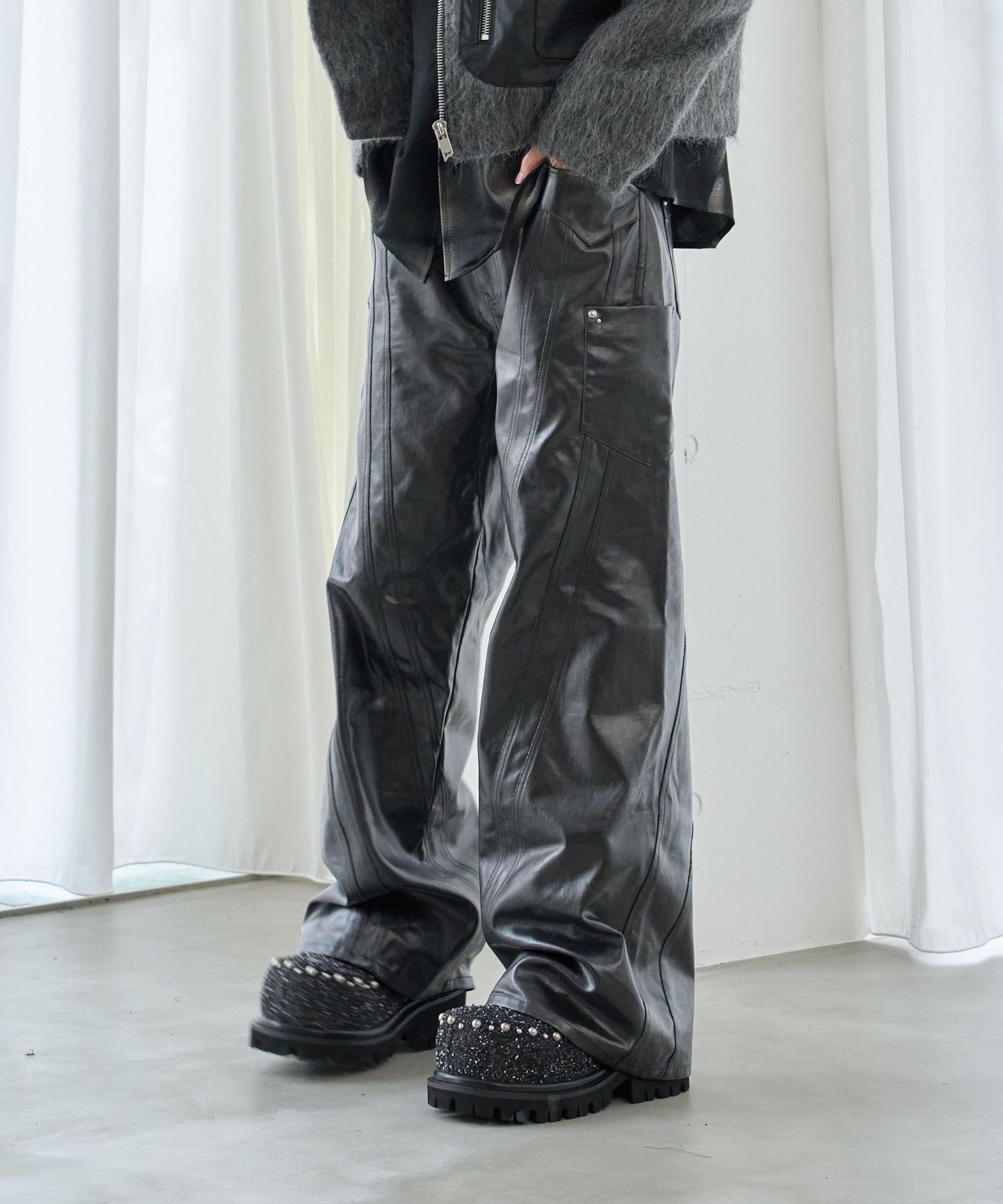 Frame Curved Pants (OTHER)