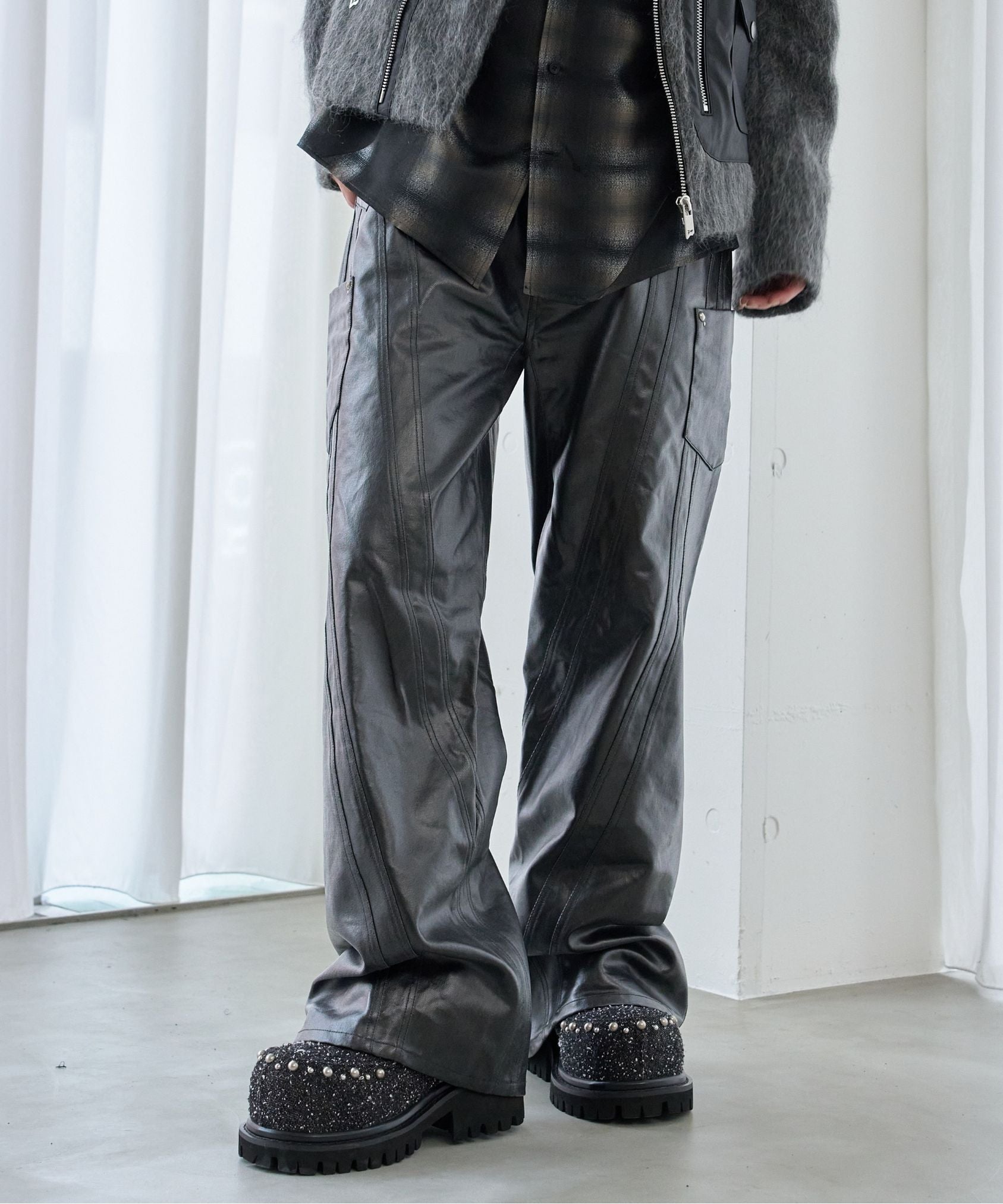 Frame Curved Pants (OTHER)