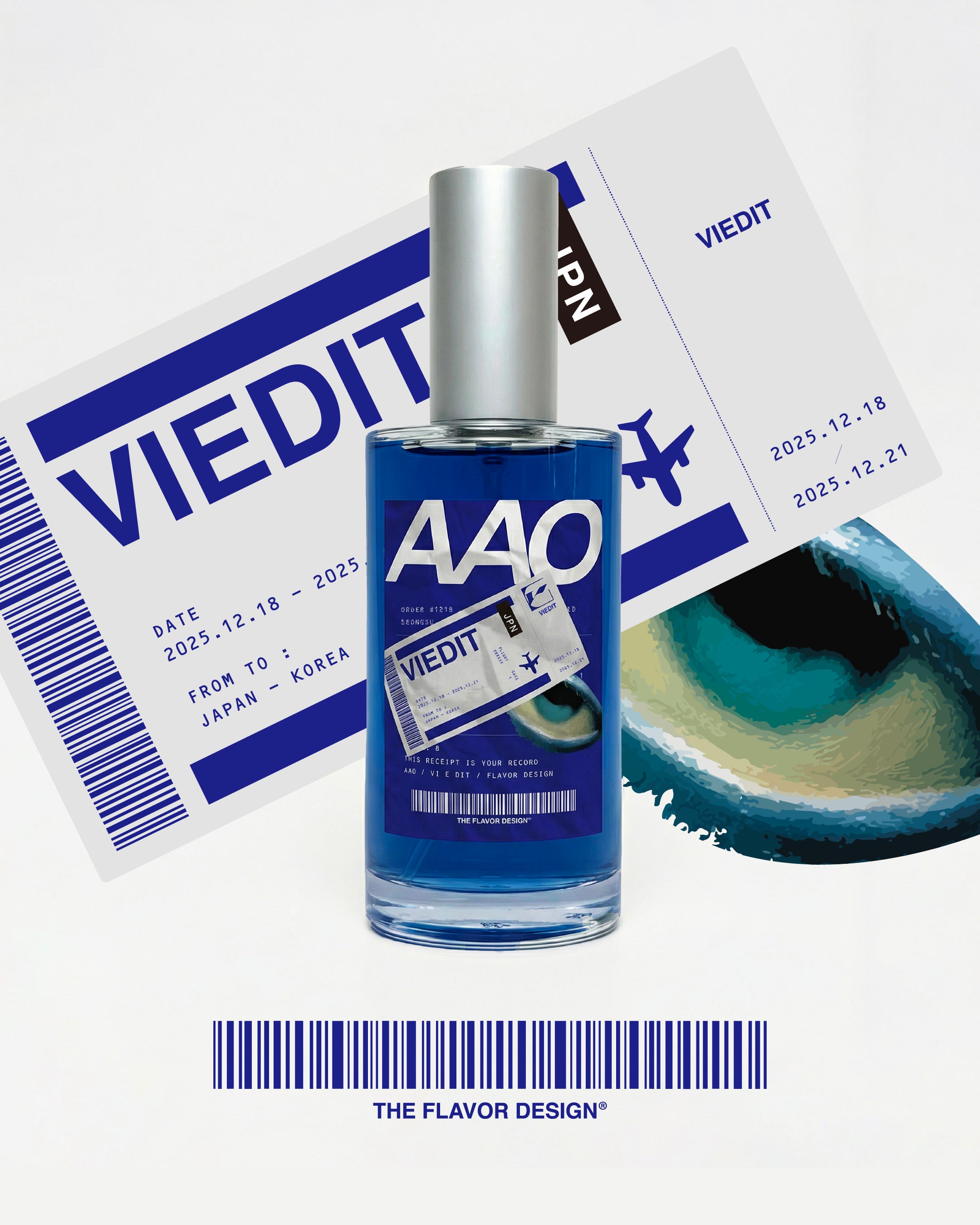 渐变 Bleach Melt Logo 长袖 T 恤 (蓝色) 