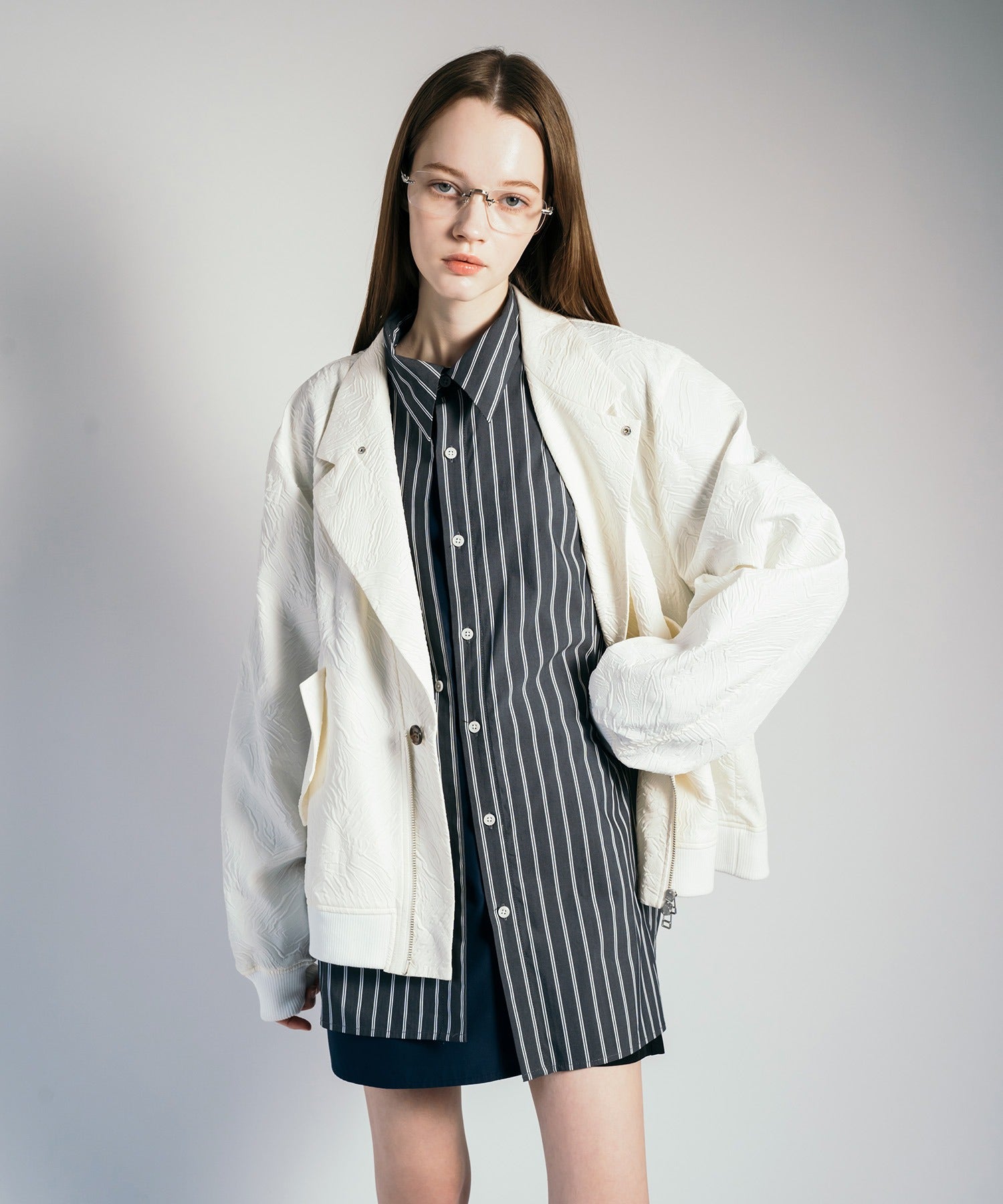 渐变 Bleach Melt Logo 长袖 T 恤 (蓝色)