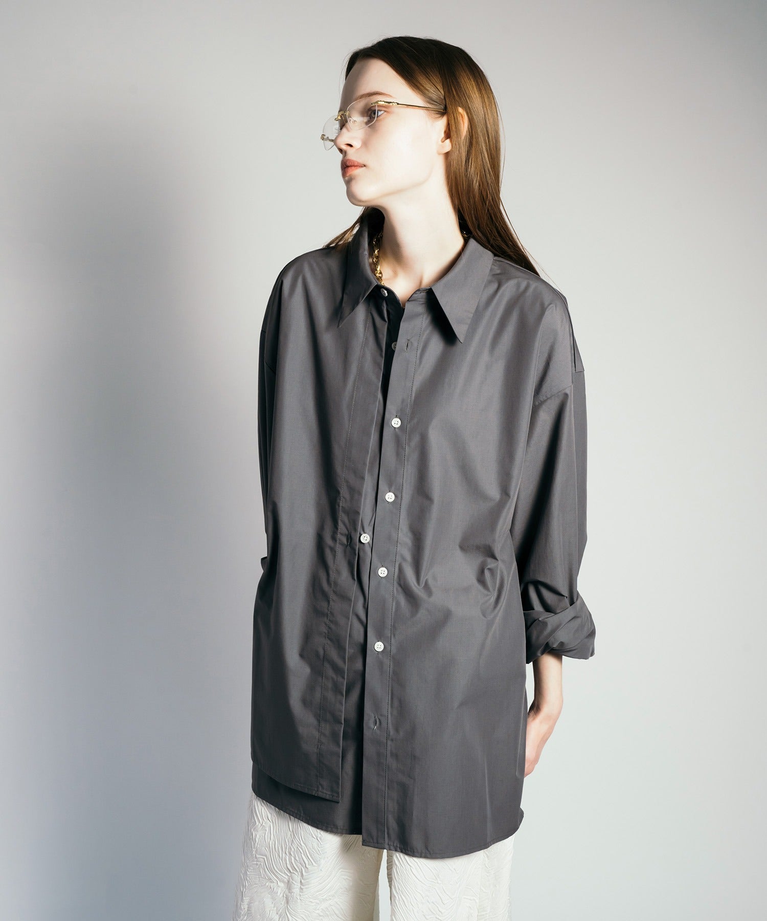 渐变 Bleach Melt Logo 长袖 T 恤 (蓝色)