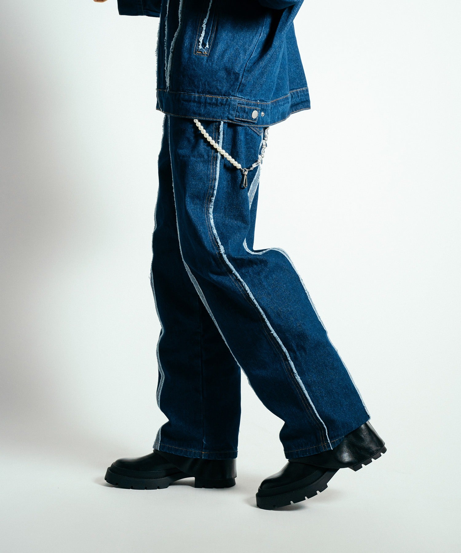 渐变 Bleach Melt Logo 长袖 T 恤 (蓝色)