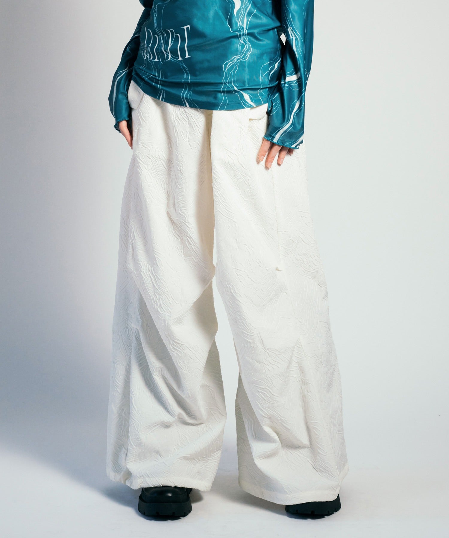 渐变 Bleach Melt Logo 长袖 T 恤 (蓝色)