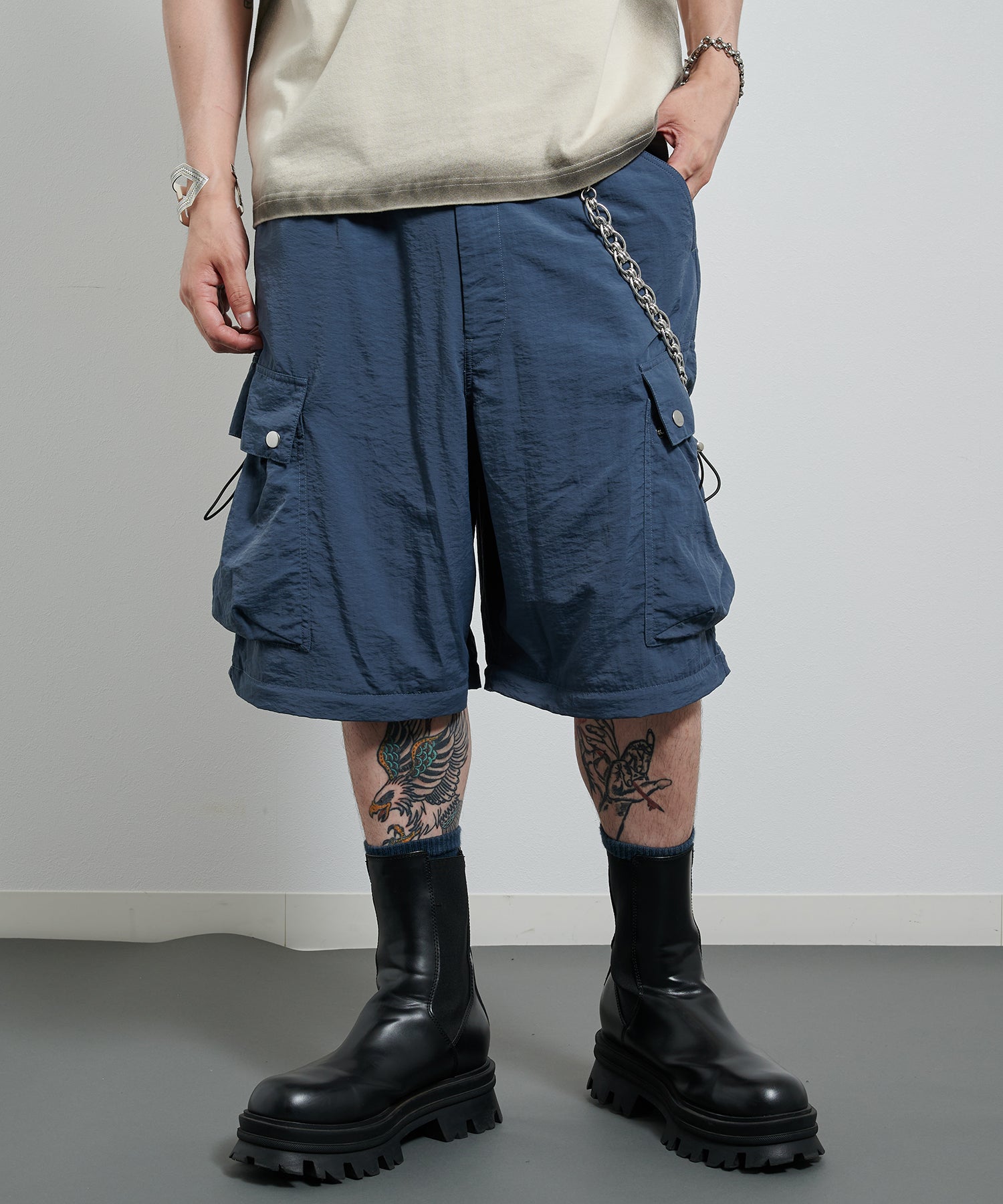 渐变 Bleach Melt Logo 长袖 T 恤 (蓝色)