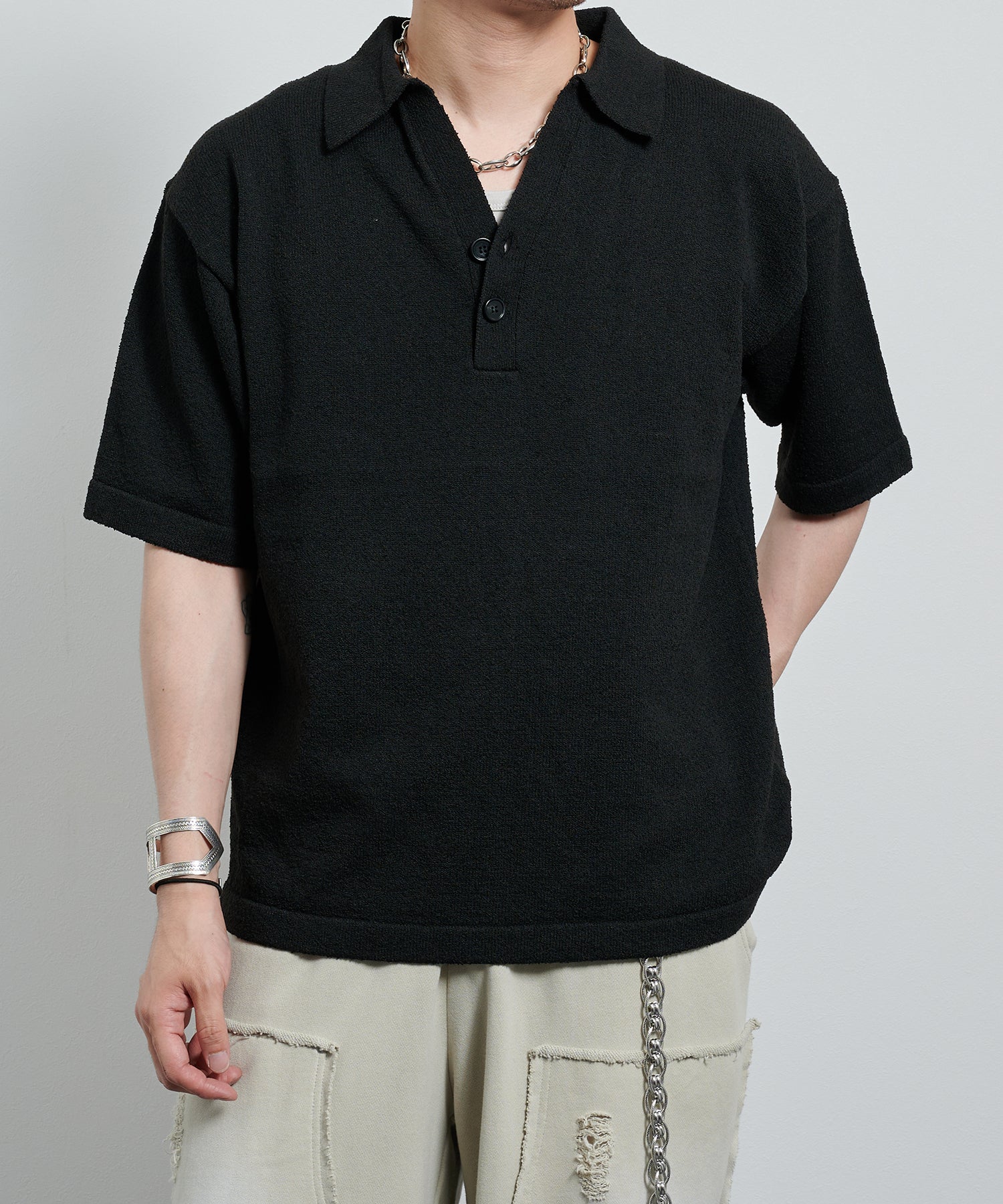 渐变 Bleach Melt Logo 长袖 T 恤 (蓝色)