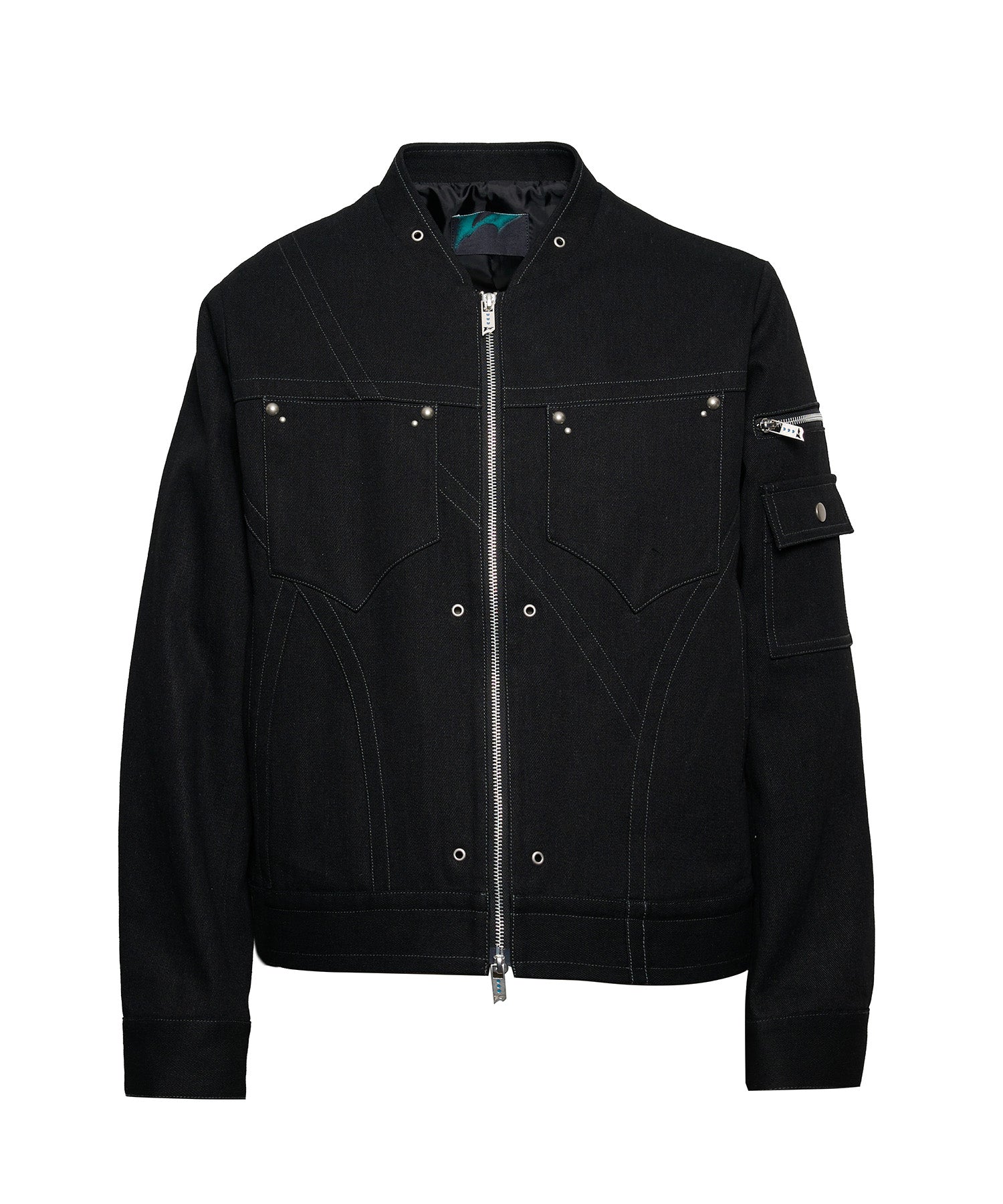 Fragment Panel Short Blouson(Black)