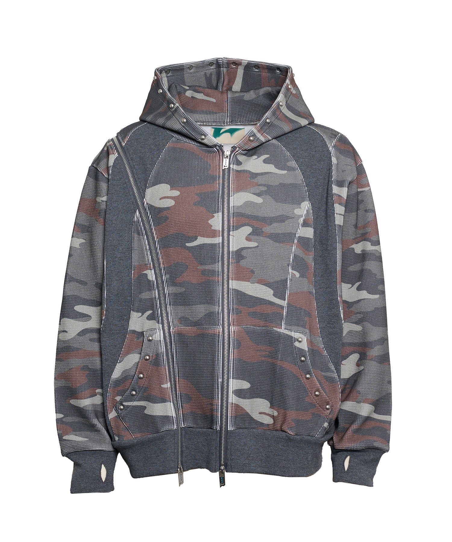 渐变 Bleach Melt Logo 长袖 T 恤 (蓝色) 