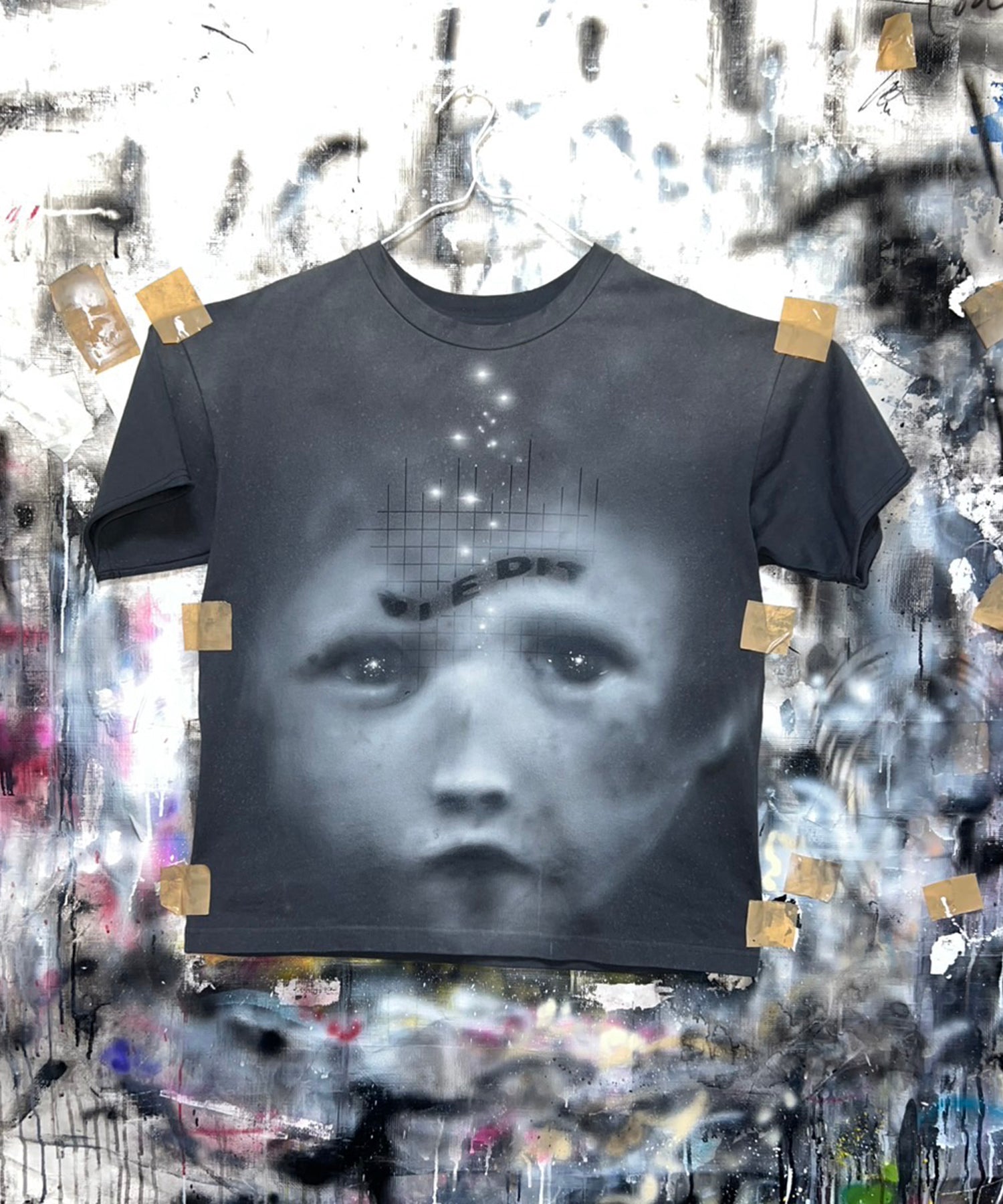 〈VI E DIT × Kenshiro〉Graphic T-shirt