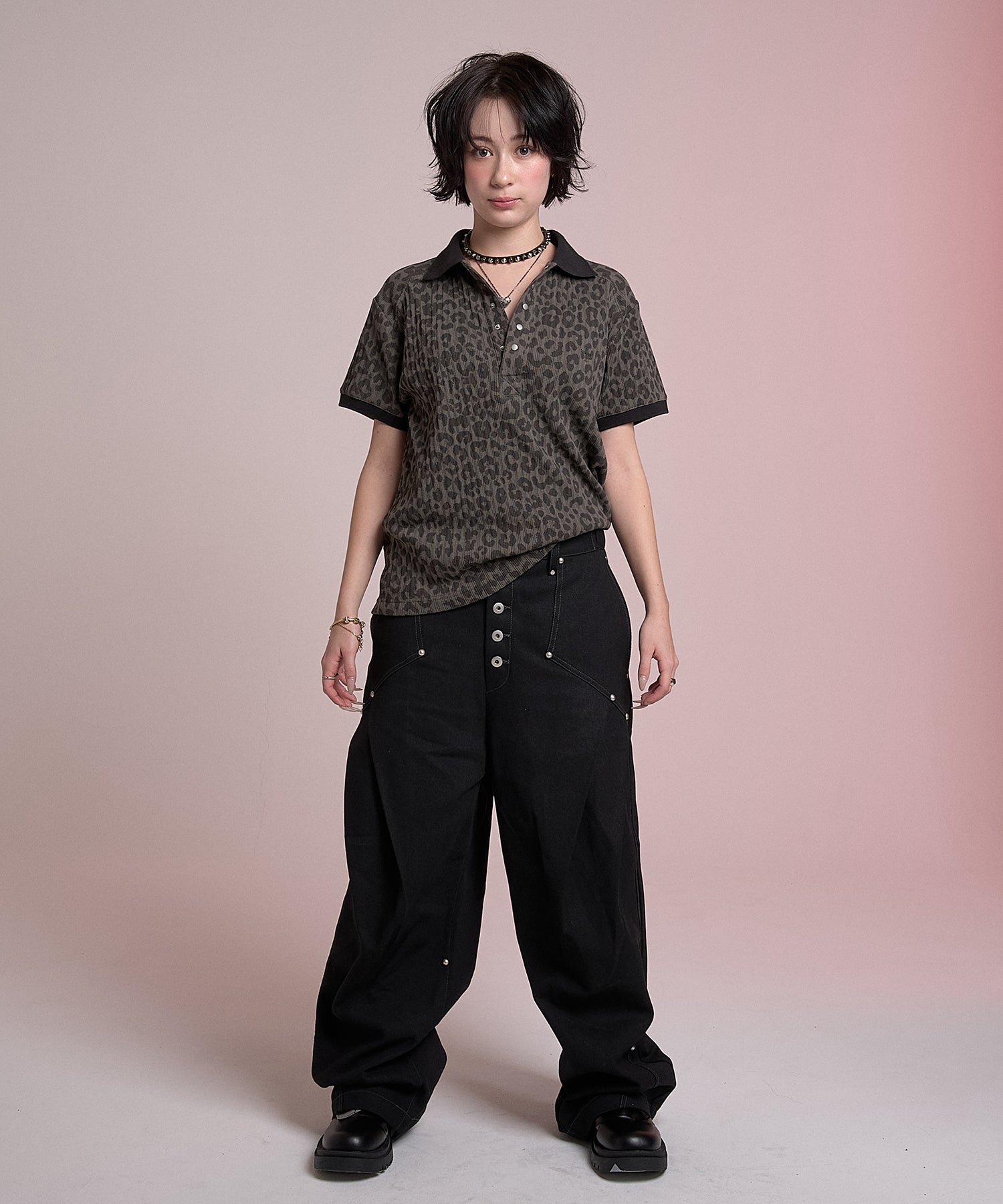 渐变 Bleach Melt Logo 长袖 T 恤 (蓝色) 