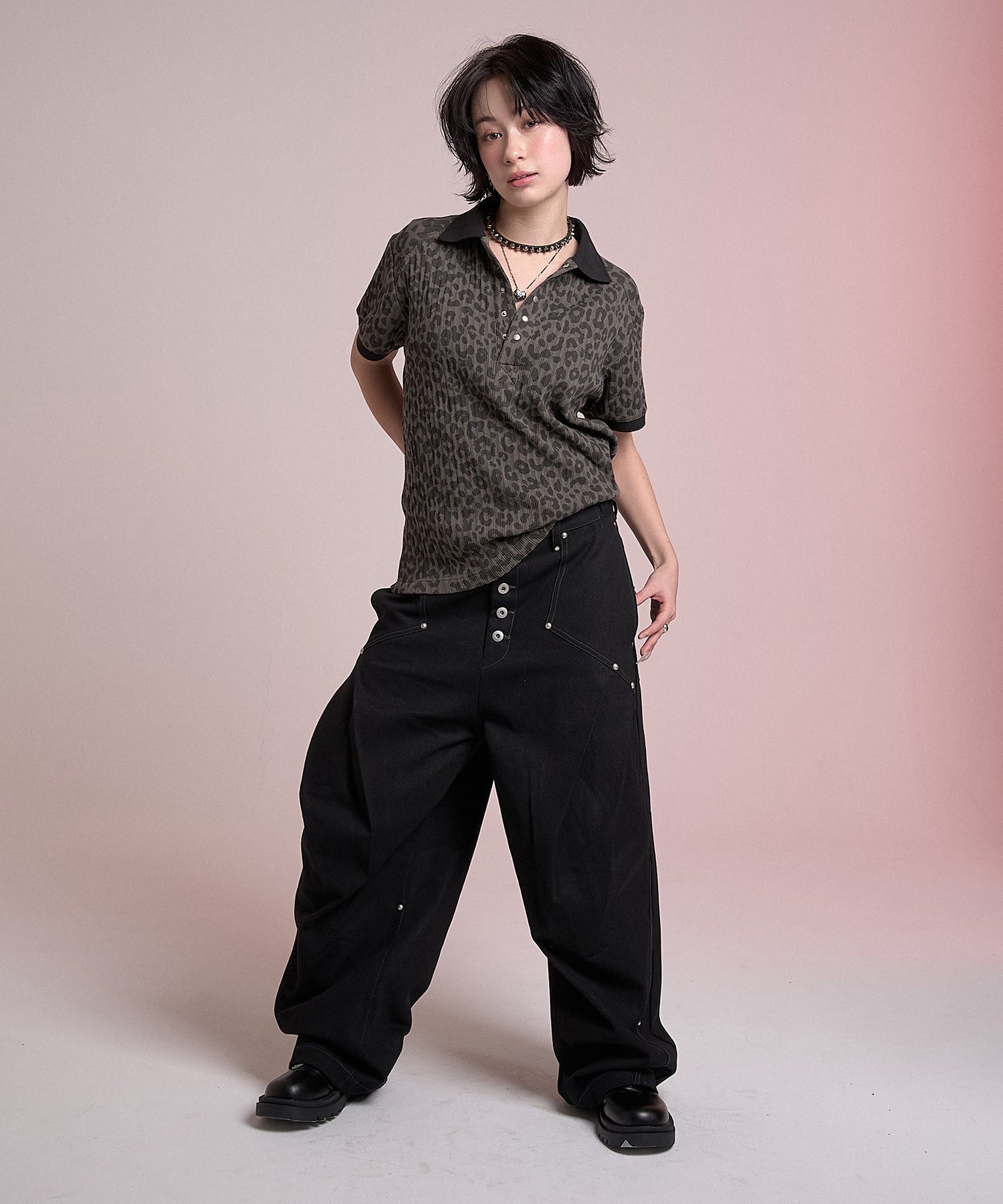 渐变 Bleach Melt Logo 长袖 T 恤 (蓝色) 