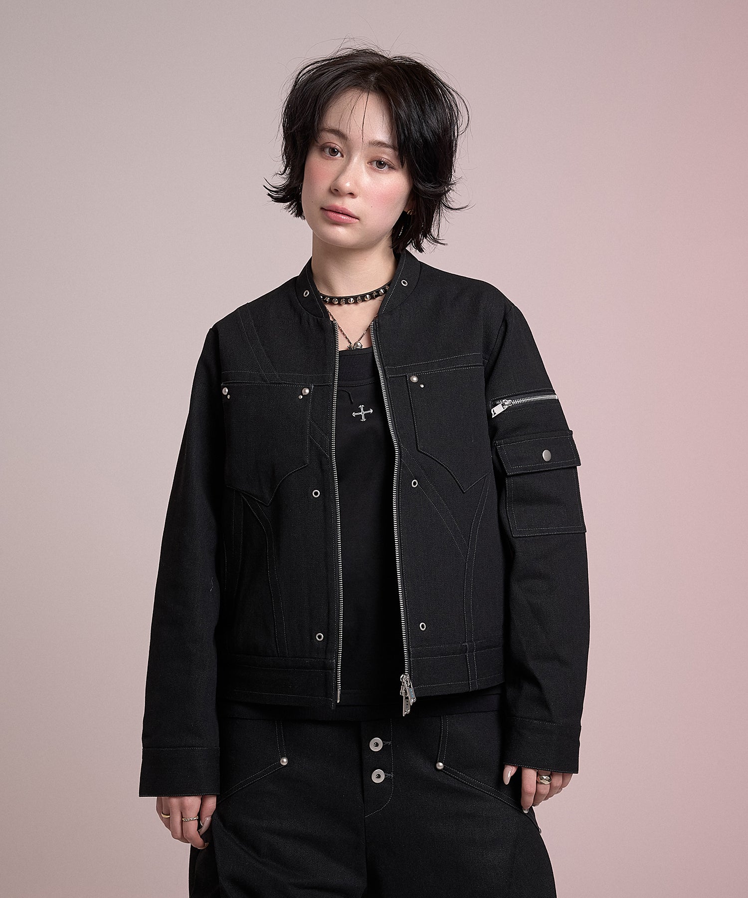 渐变 Bleach Melt Logo 长袖 T 恤 (蓝色) 