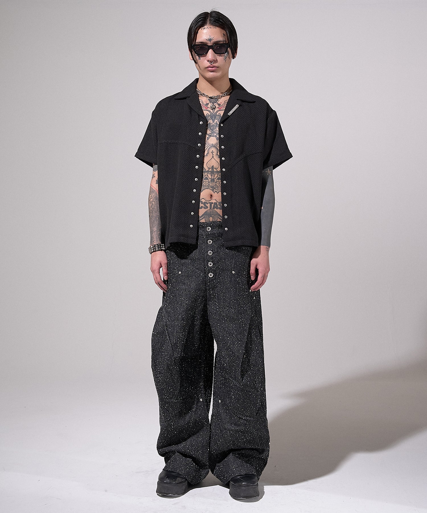 渐变 Bleach Melt Logo 长袖 T 恤 (蓝色) 