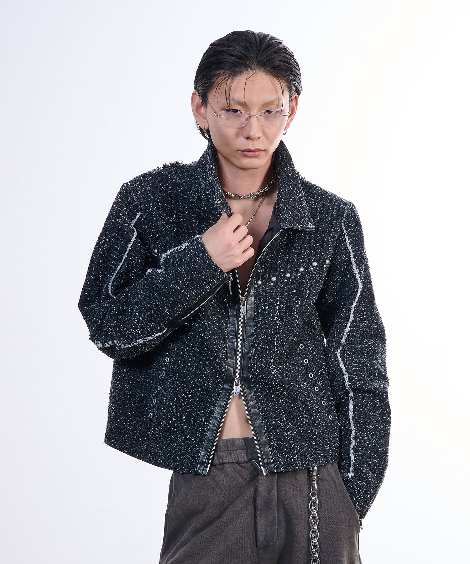 渐变 Bleach Melt Logo 长袖 T 恤 (蓝色)